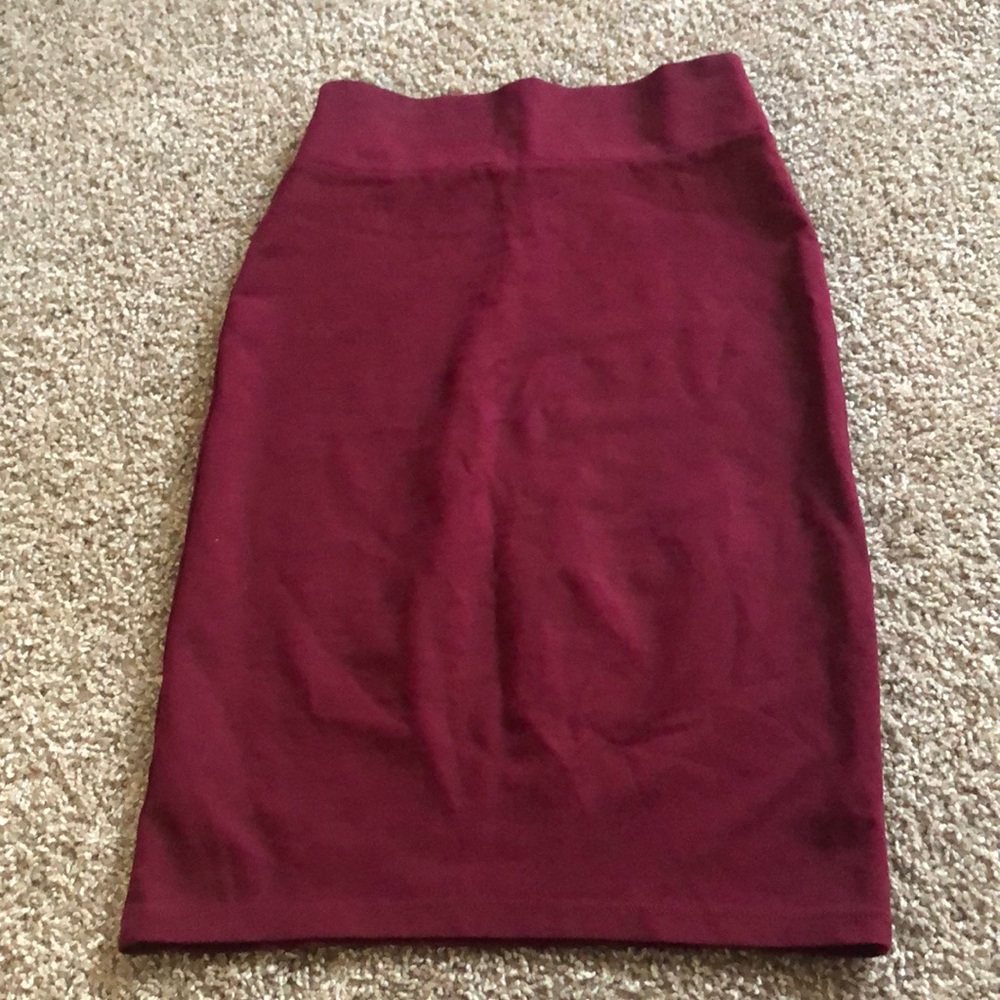High waist skirt